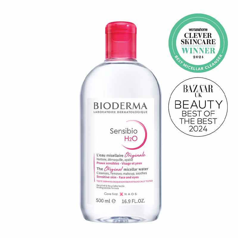 Bioderma Sensibio H2O Make-up Removing Micelle Solution + FREE Cotton Pads
