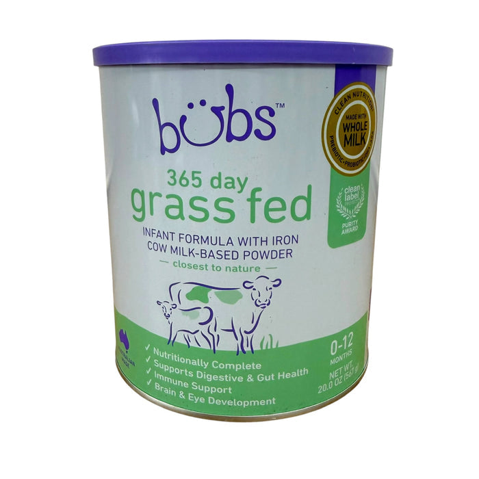 Bubs Essentials | Infant formula 365 grass fed infant formula with iron cow milk based power