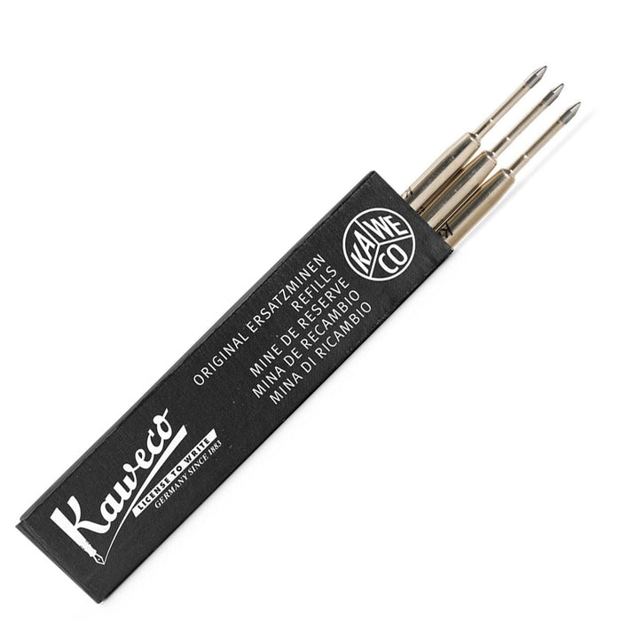 Kaweco, Kugelschreibermine, Schwarz, 0,8 VE=3, 0,8-1