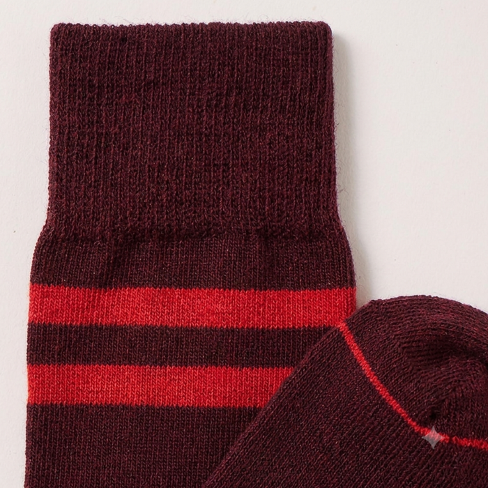 Burgundy with Scarlett Stripe / S/M