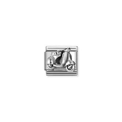 Nomination Classic Silver Scooter Charm
