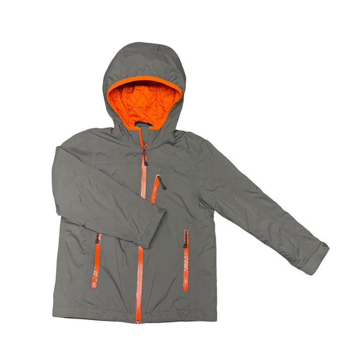 REI | Grey and Orange Outdoor Coat | 6-7