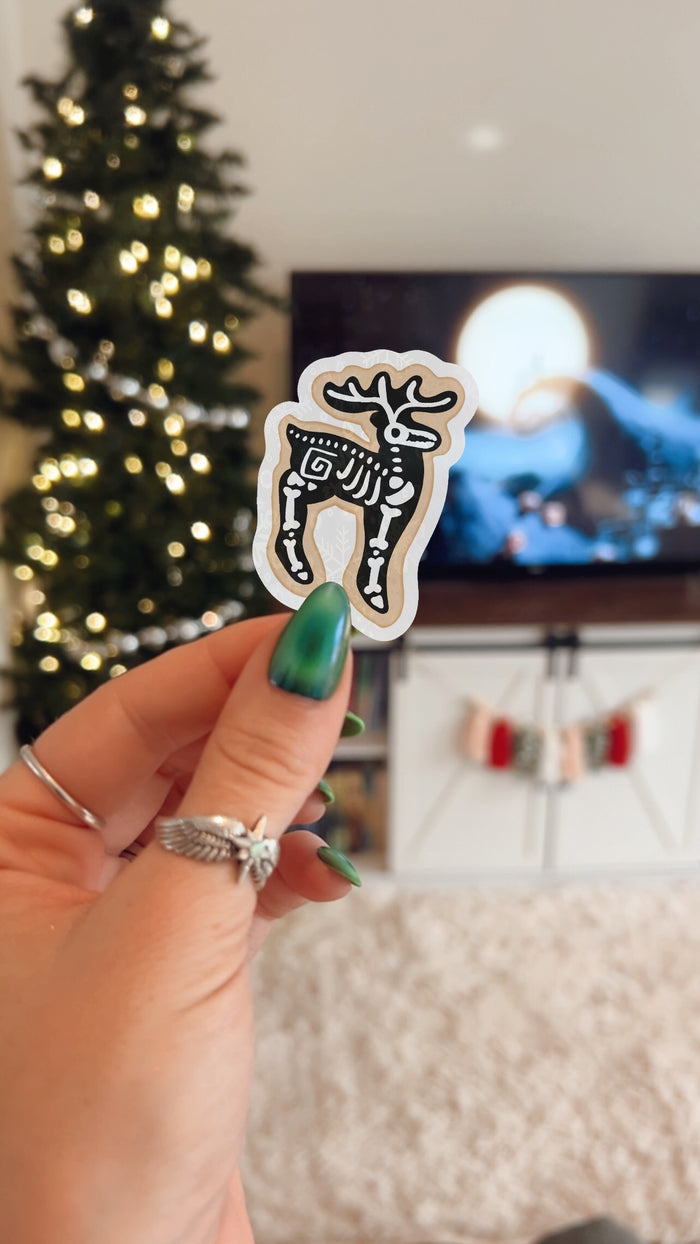 reindeer cookie