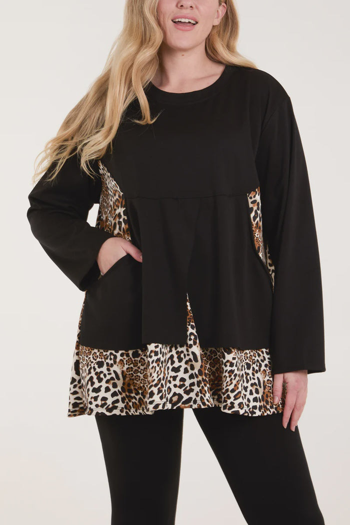 Savannah Leopard Print Top