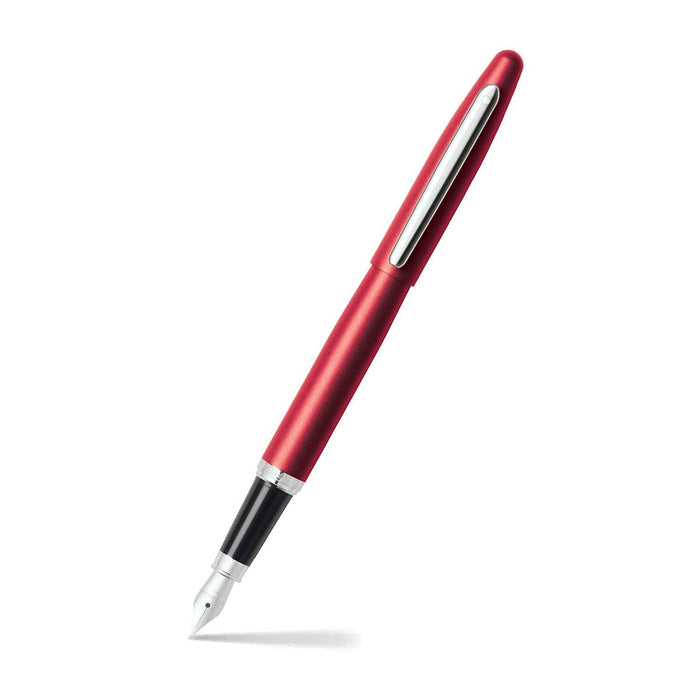Sheaffer Füller VFM silber, Stahfeder, rot
