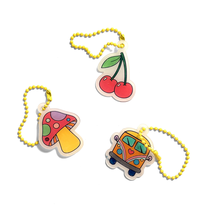 Shrink-Its! Mini DIY Shrink Art Kit - Good Vibes - 5 Charms