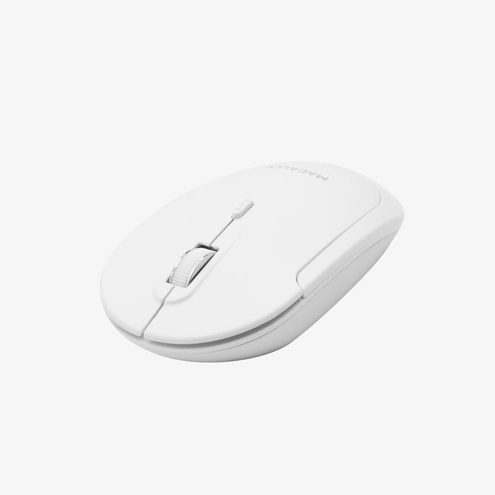 Macally Silent Bluetooth Mouse for Mac and PC - product dimensions and specifications view
