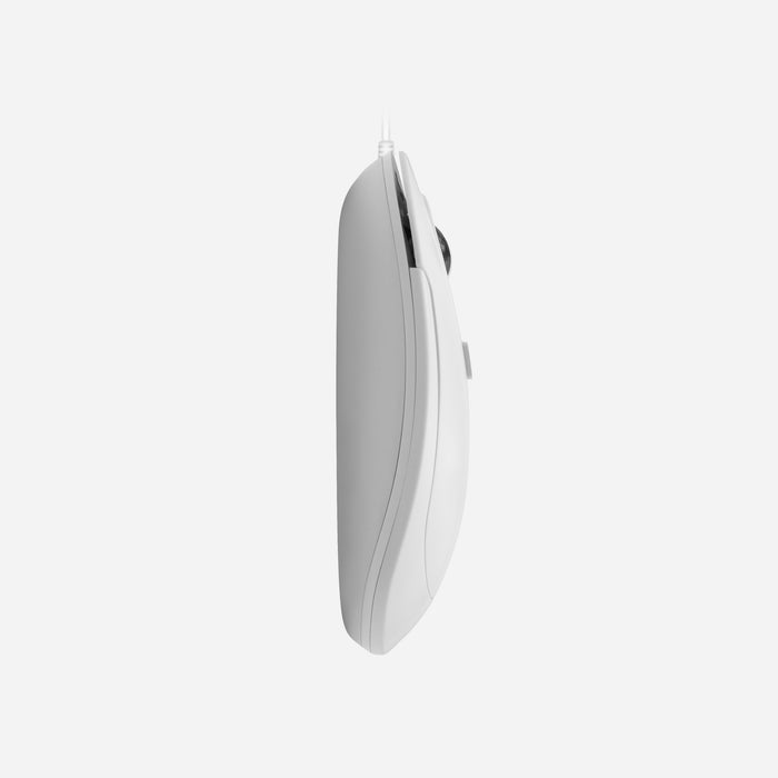 Macally Silent USB C Mouse for Mac and PC - product dimensions and specifications view