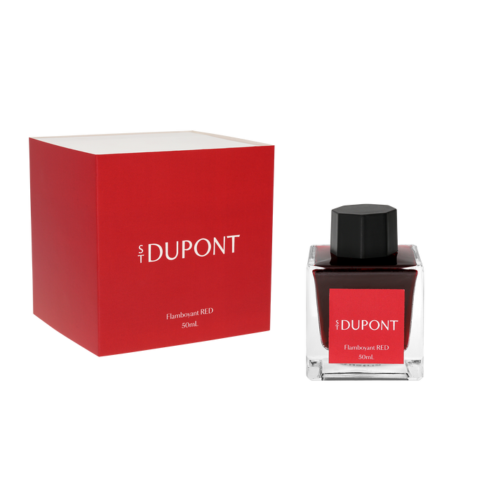 ST Dupont Füllfederhalter Tintenfässer Rot