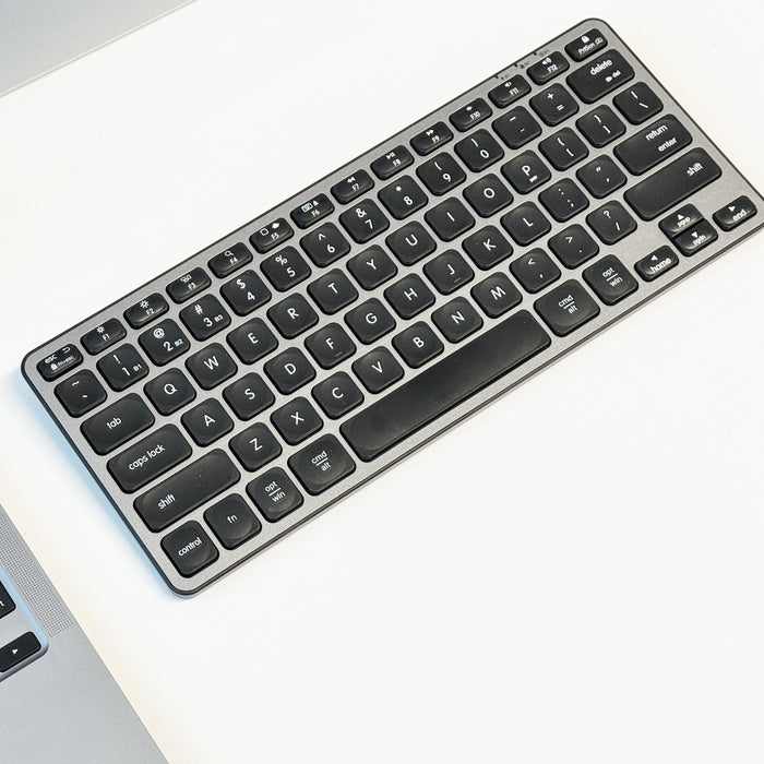 Macally Wired Computer Keyboard and Mouse for Windows PC - product dimensions and specifications view