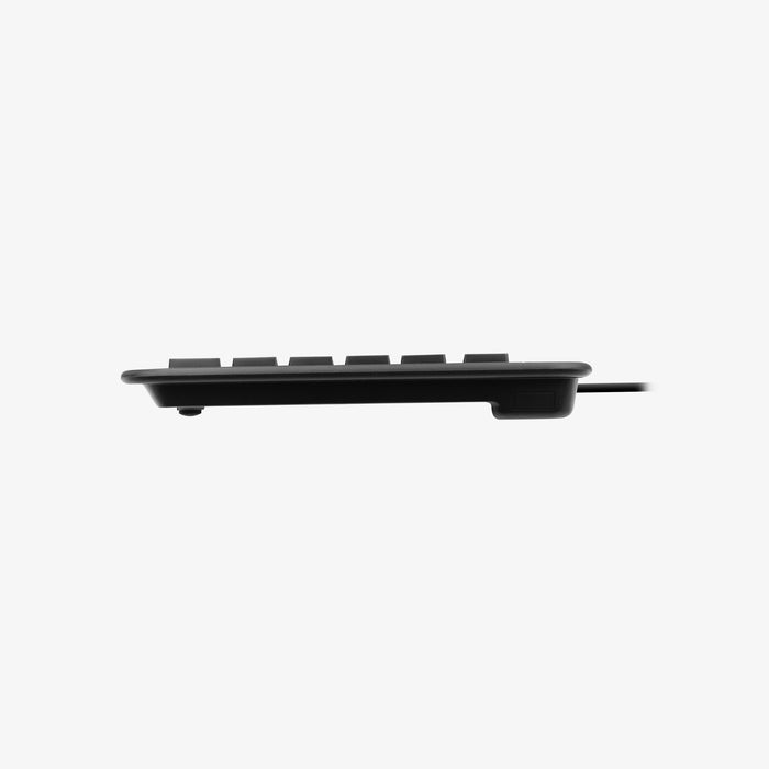 Macally Wired Computer Keyboard for Windows PC - product dimensions and specifications view