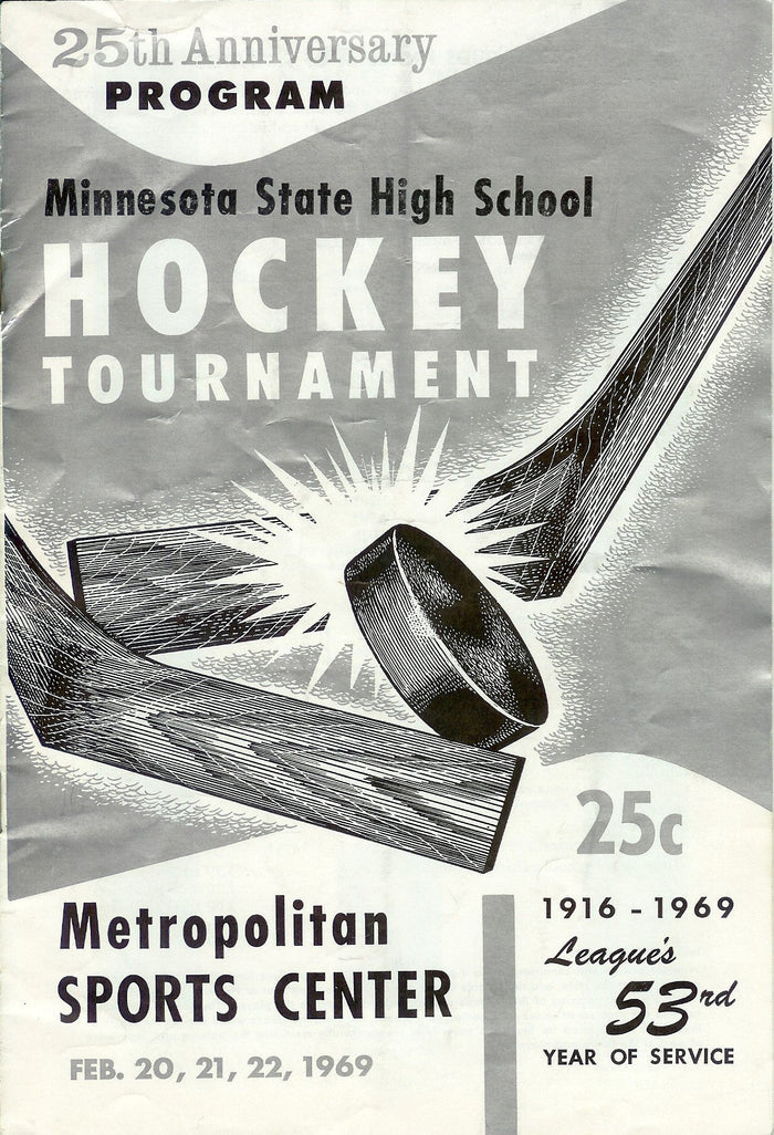 1969 Edina Hornets State Hockey Champions