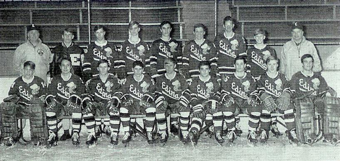 1969 Edina Hornets State Hockey Champions