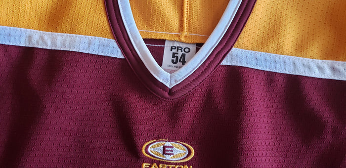 2005-2006 Easton Authentic Game Issued Gophers Away Jersey