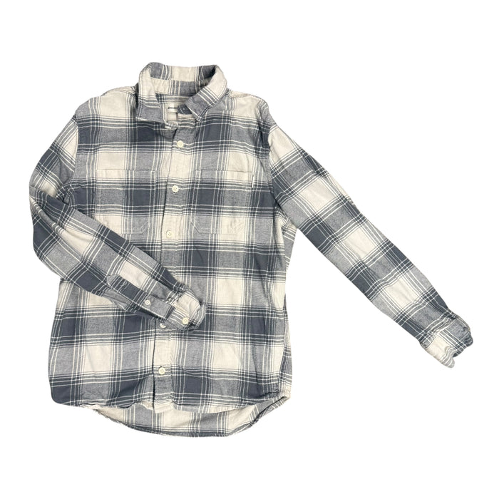Abercrombie Kids | Grey & White Flannel | 11-12