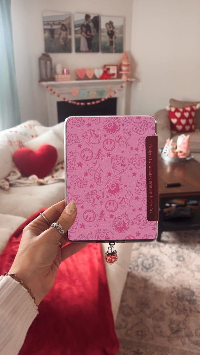 Ace of Pink Kindle Skins