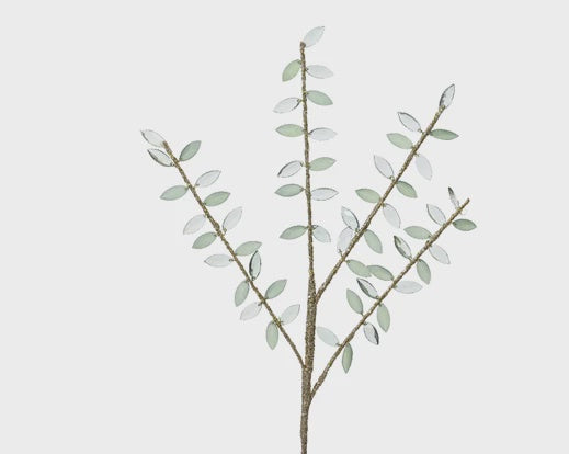 Acrylic Green Leaf Spray