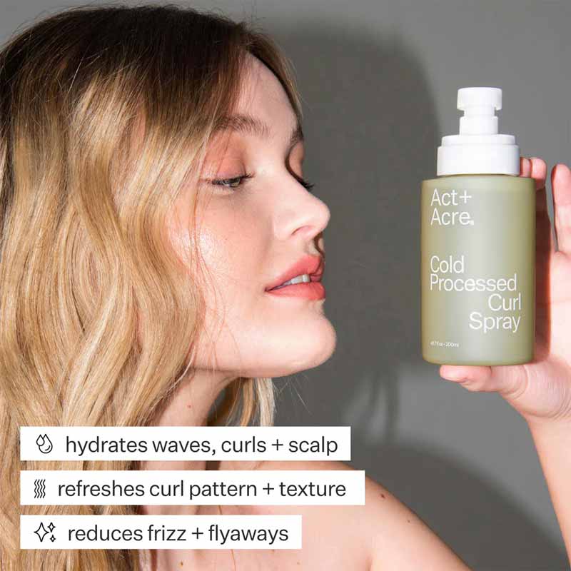 Act+Acre Cold Processed Curl Spray