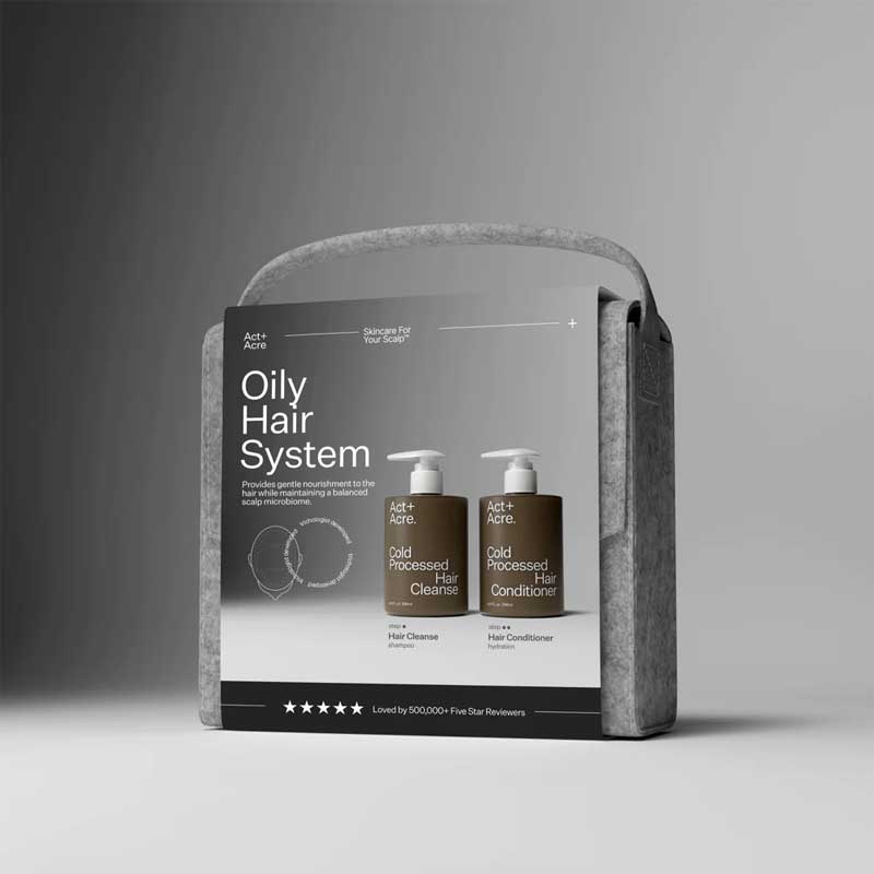 Act+Acre Oily Hair System