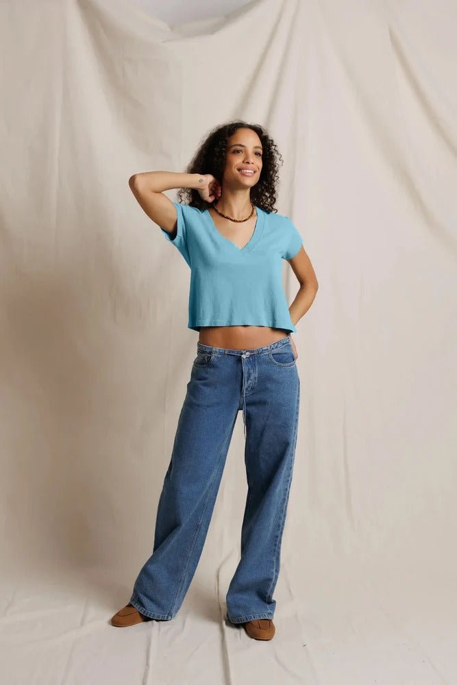 Alanis in Milky Blue