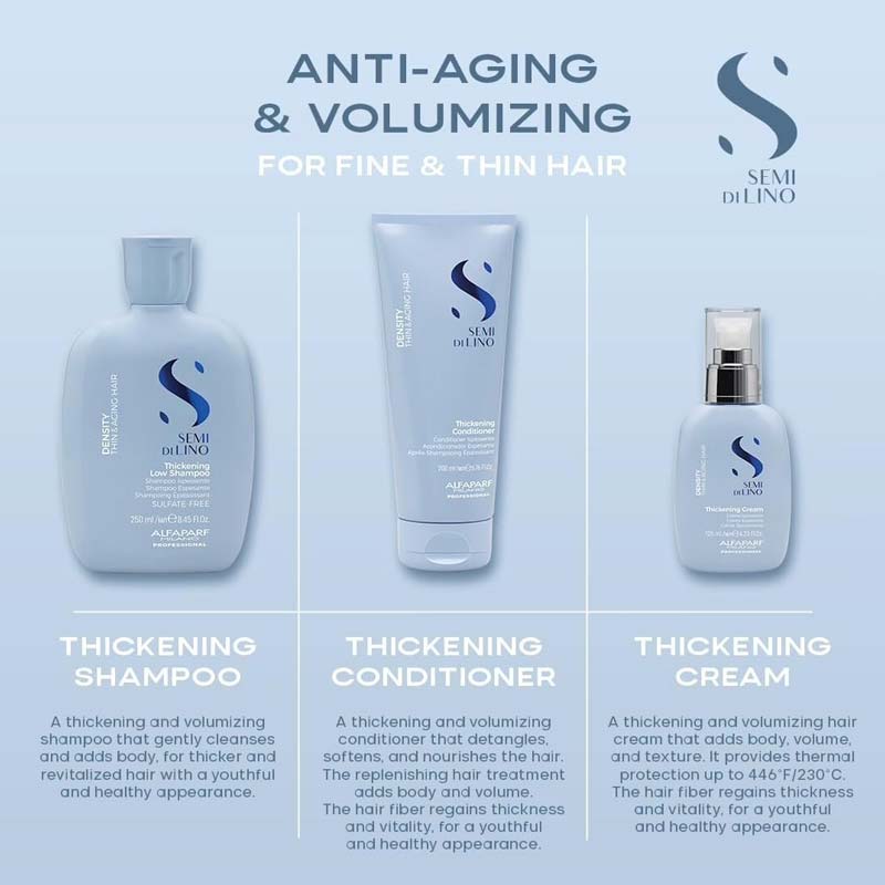 Alfaparf Semi Di Lino Density Thickening Leave In Lotion For Thin Hair