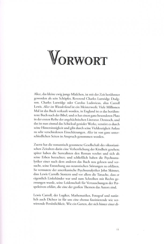 Alice im Wunderland Bildband