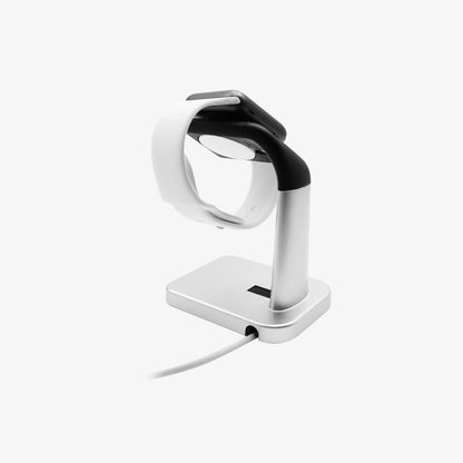 Macally Apple Watch Charger Dock - close-up of product details and texture