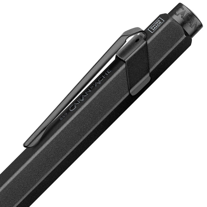 Caran d'Ache Kugelschreiber 849, XL Black Code, schwarz