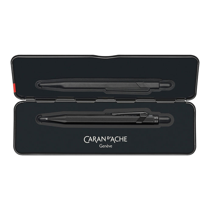 Caran d'Ache Kugelschreiber 849, XL Black Code, schwarz
