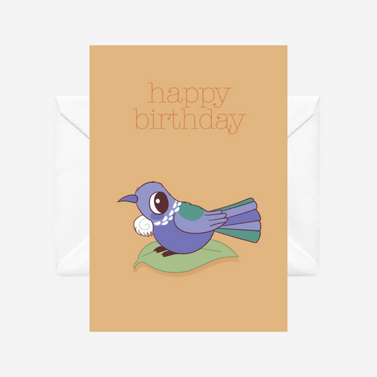 Card - Tūī Happy Birthday
