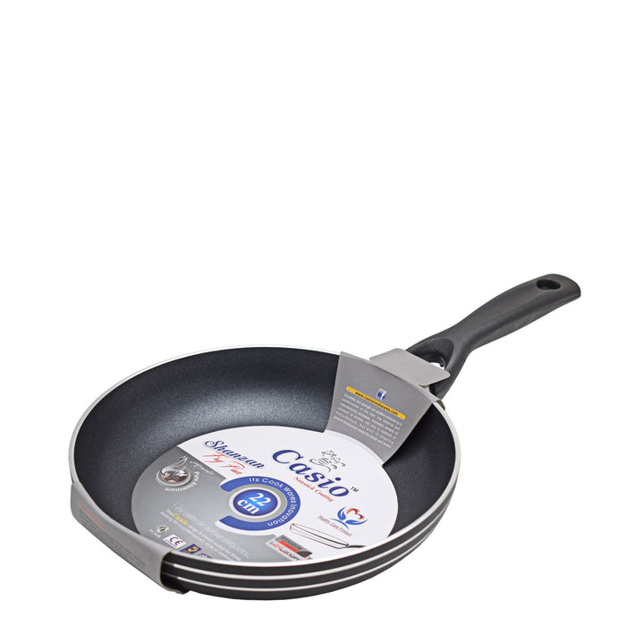 Casio Frying Pan 22cm - Black