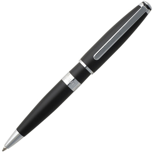 Cerruti 1881, Kugelschreiber, Bicolore, schwarz, chrom-1