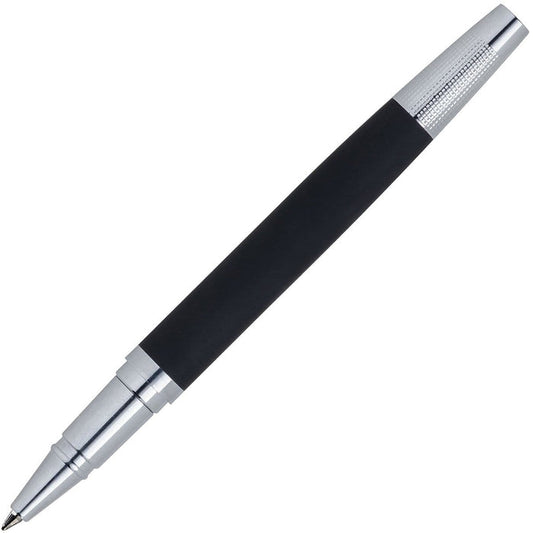 Cerruti 1881, Tintenroller, Thames, schwarz, chrom-1