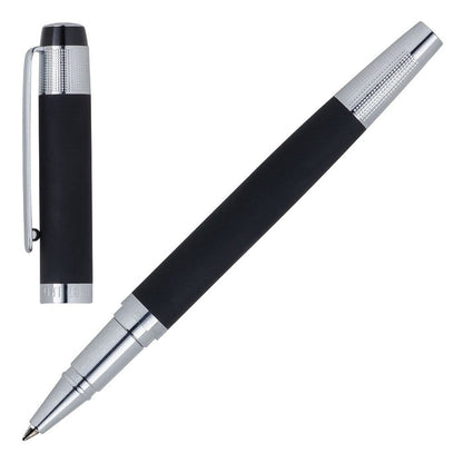 Cerruti 1881, Tintenroller, Thames, schwarz, chrom-4