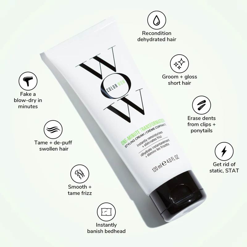 Color Wow One Minute Transformation Anti-Frizz Styling Cream