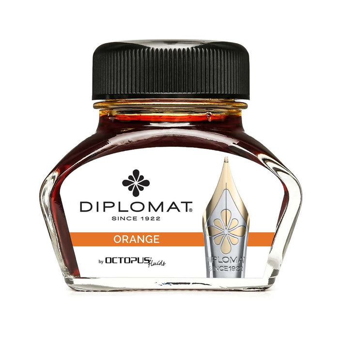 Diplomat Tintenglas Octupus Ink 30ml Orange-1