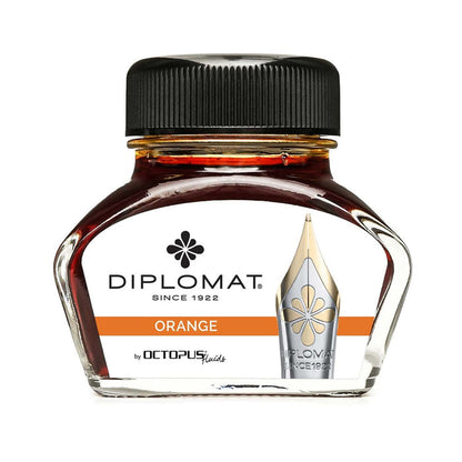 Diplomat Tintenglas Octupus Ink 30ml Orange-1
