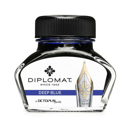 Diplomat Tintenglas Octupus Ink 30ml Ultramarinblau-1