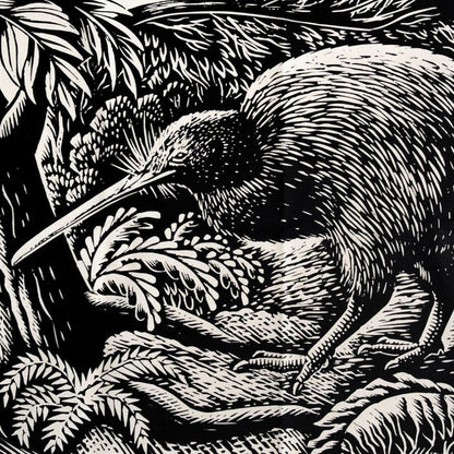 E. Mervyn Taylor - Tea Towel - Kiwi