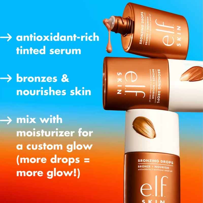 e.l.f. Skin Bronzing Drops Tinted Serum