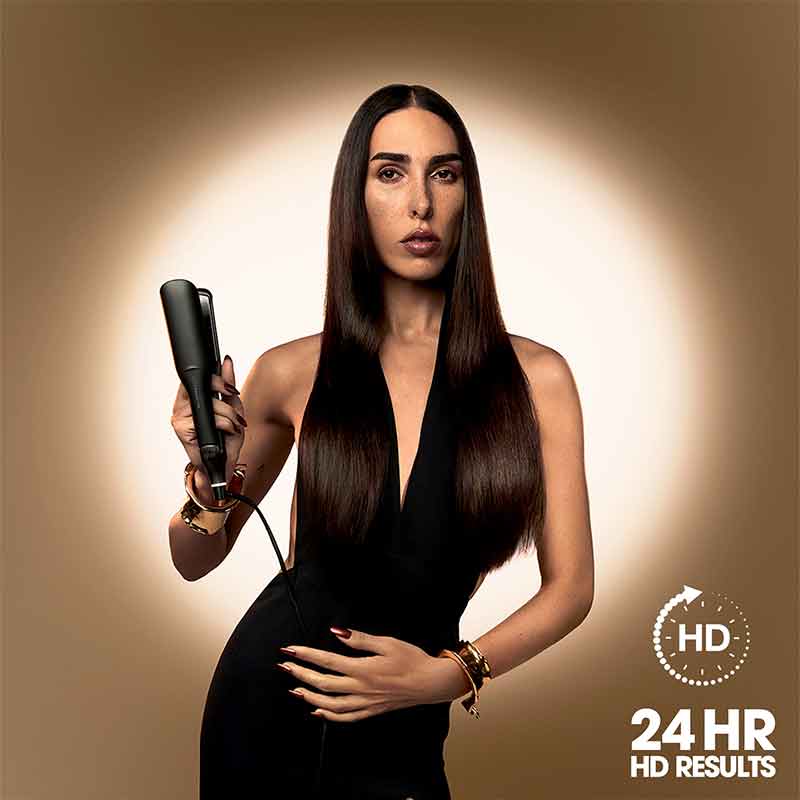 ghd Chronos Max Professional HD Motion-Responsive Wide Plate Hair Straightener