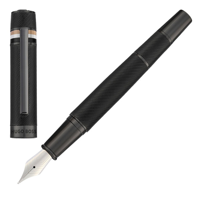 HUGO BOSS Füller Core Iconic, Black - 7