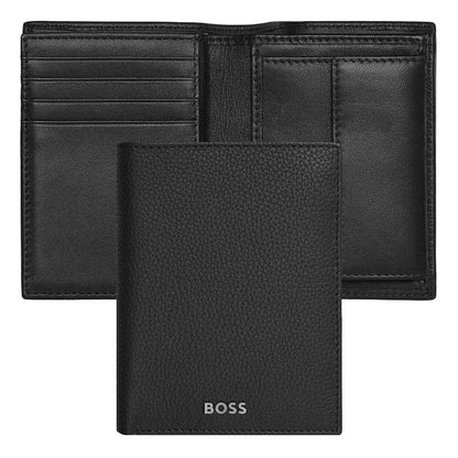 HUGO BOSS, Kreditkartenetui, Classic Grained, Black