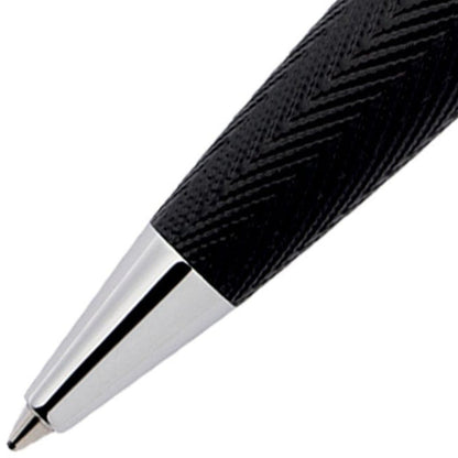 HUGO BOSS, Kugelschreiber, Formation Herringbone, chrom-2