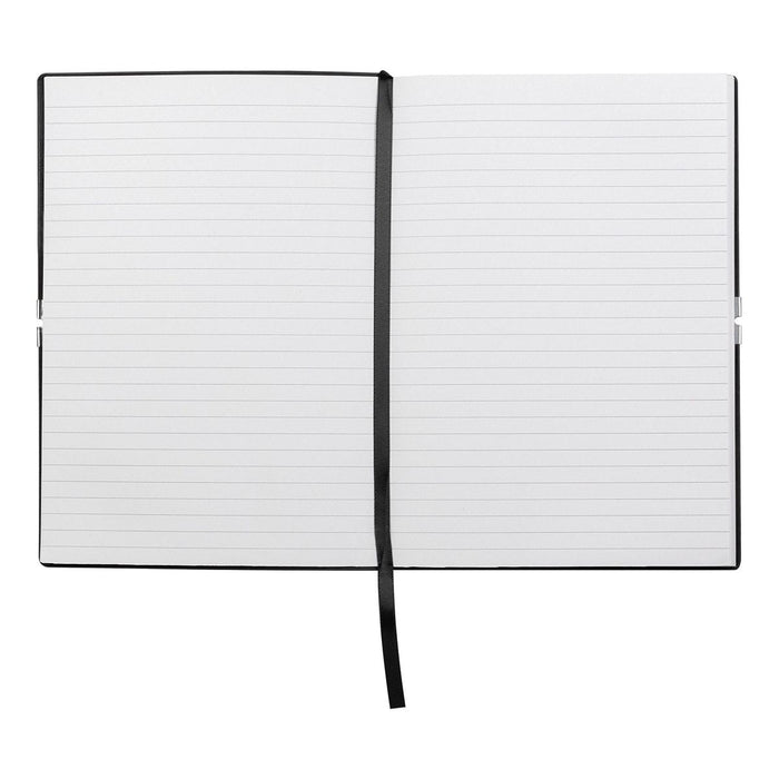 HUGO BOSS, Notizbuch Elegance Storyline, A5 liniert weiss, schwarz-4