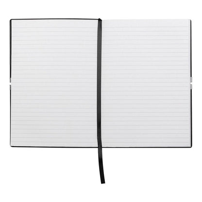 HUGO BOSS, Notizbuch Elegance Storyline, A5 liniert weiss, schwarz-4