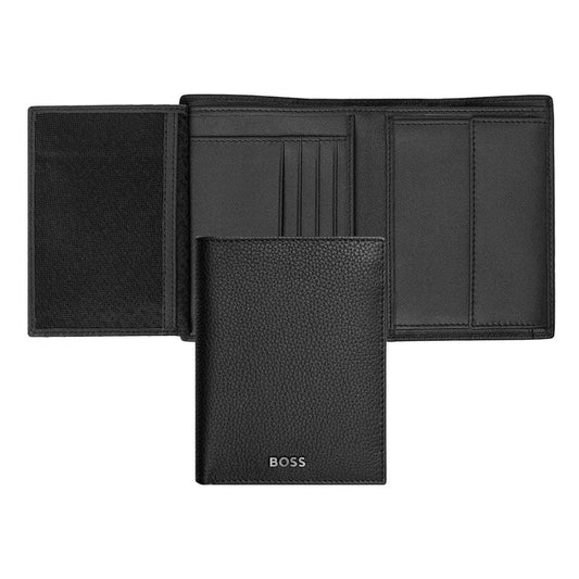 HUGO BOSS, Portemonnaie, Classic Grained, Black