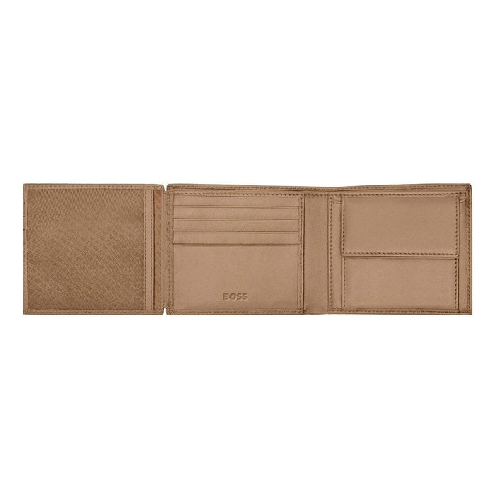 HUGO BOSS, Portemonnaie, Classic Grained, Camel