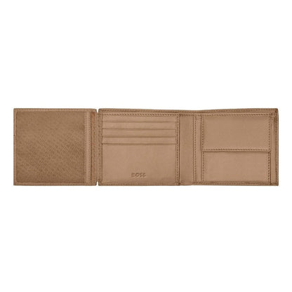 HUGO BOSS, Portemonnaie, Classic Grained, Camel
