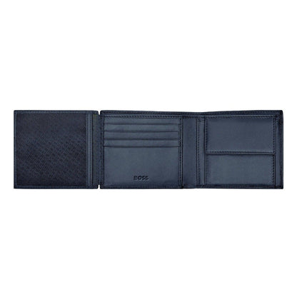 HUGO BOSS, Portemonnaie, Classic Grained, Navy